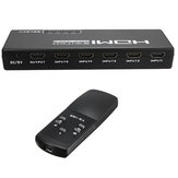 5 porta video 1080p HDMI divisore con telecomando IR